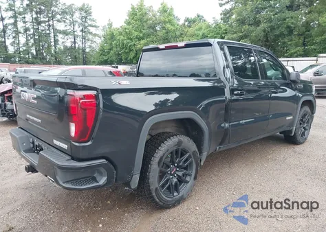 2021 GMC Sierra 1500 4Wd Short Box Elevation from USA, damaged, VIN 3GTU9CED6MG440844